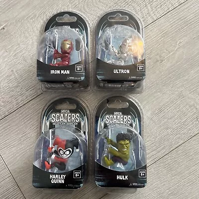 Buy Avengers Neca 4pc Comic Scalers Figure Set Hulk, Iron Man, Harley Quinn And Thor • 19.99£