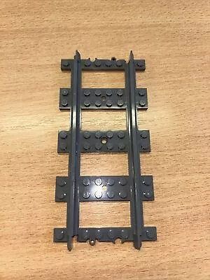 Buy Genuine LEGO 8x16 Train Track Straight  In Dark Grey Pack Of 1 / PN 17275 Rail • 2.79£