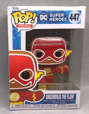 Buy DC Super Heroes Funko Pop Heroes - - Gingerbread The Flash #447 • 9.50£