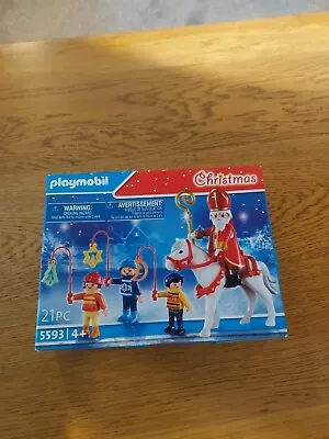 Buy Playmobil 5593 Christmas Parade - Brand New NIB Condition • 15£