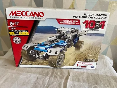 Buy MECCANO 18203 Rally Racer 10 In 1 Motorised Car - Complete • 0.99£
