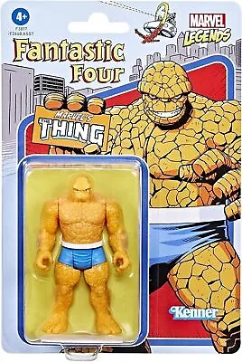 Buy Marvel Legends Series - Fantastic Four - The Thing (Retro) Figure  **BRAND NEW** • 12.99£