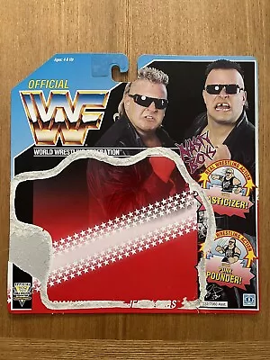 Buy Nasty Boys Hasbro Wrestling Figure Backing Card Only WWF Tag Team Series 1991 • 4.99£