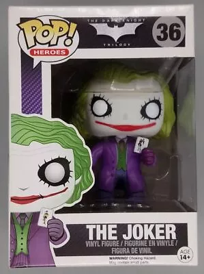 Buy Funko POP #36 The Joker - DC Batman: Dark Knight Damaged Box Funko POP Protector • 14.99£