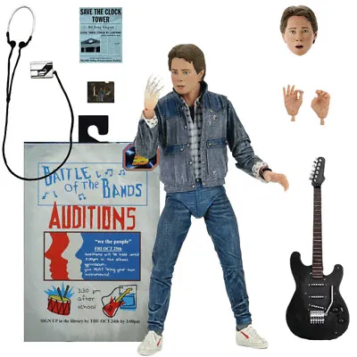 Buy New NECA Back To The Future Marty Mcfly Audition 7  Action Figure Ultimate New • 35.76£