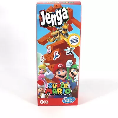 Buy New Boxed Hasbro Jenga Super Mario 2020 - Board Game - Video Game • 15£