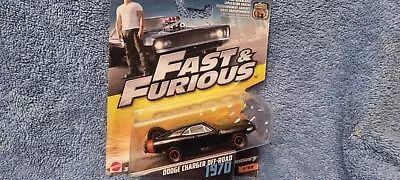 Buy Fast And Furious Dodge Charger Off Road 1970 New On Card 1/55 • 7.99£