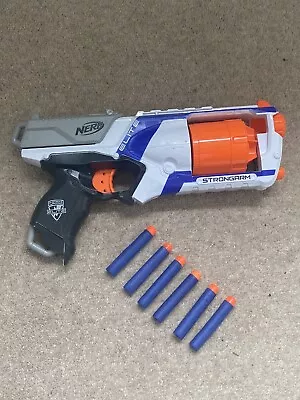 Buy Nerf N-STRIKE Elite Strongarm (Includes 6 Elite Darts) Great Condition • 3.19£