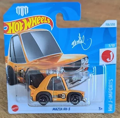 Buy Hot Wheels MAZDA RX-3 MAD MIKE HW J-IMPORTS H CASE 2024 • 4.95£