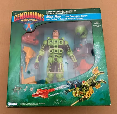 Buy Vintage Retro Kenner Centurions Power Extreme Max Ray Boxed New • 385£