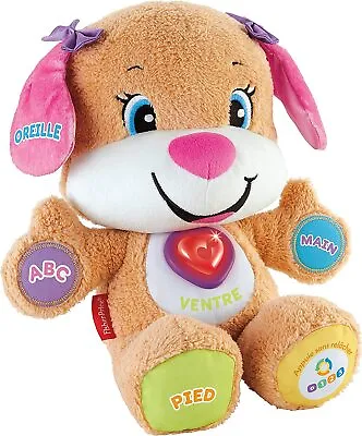 Buy Fisher-Price Laugh & Learn Puppy Educational Alarm Clock Baby French Edition • 28.19£