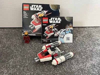 Buy LEGO Star Wars: Resistance Y-wing Microfighter (75263) With Fig, Box And Manual • 12£