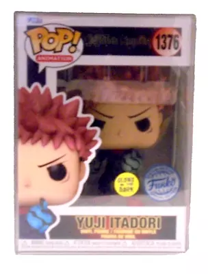 Buy Funko Pop Special Edition Jujutsu Kaisen Yuji Itadori Glow In The Dark #1376 • 24.99£