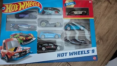 Buy Hotwheels 9 Pack Including Ford Sierra Cosworth, McLaren, Porsche, Lamborghini • 12.99£