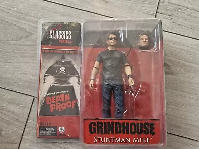 Buy Neca Death Proof Grindhouse Stuntman Mike Cult Classics 7” Figure Series 7 2008 • 100£