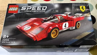 Buy LEGO Speed Champions 1970 Ferrari 512 M Sports Set 76906 New Sealed • 12£