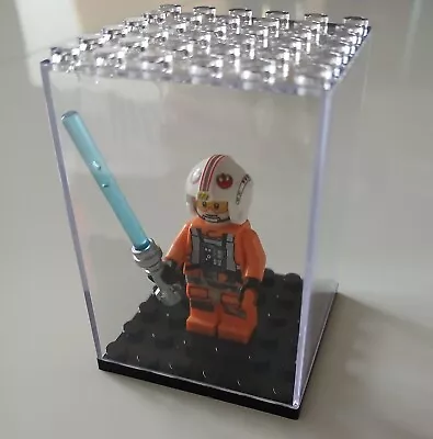 Buy Plastic Display Cabinet Case For Lego Figures Minifigures Building Blocks  • 6.99£