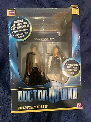 Buy Doctor Who 11th Doctor And Amy Pond Christmas Adventure Figure Set • 70£