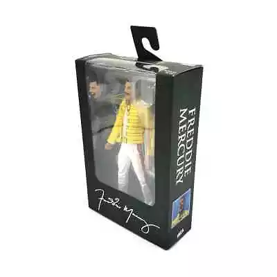 Buy Queen Freddie Mercury (Yellow Jacket) 7” Scale Action Figure - NECA • 29.99£