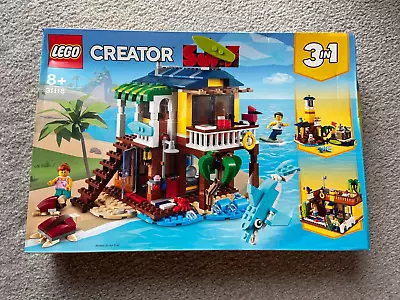 Buy LEGO CREATOR: Surfer Beach House (31118) New Unopened 31118 • 44.99£