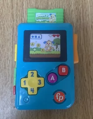 Buy Fisher-Price Laugh Lil' Gamer Activity Toy - Game Boy Inspired Puppy’s Adventure • 9.99£