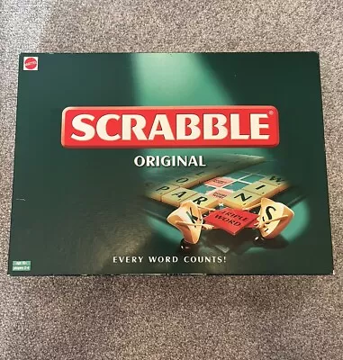 Buy Mattel Scrabble Original (51272) - 2 Racks Inc. 1999 • 4.99£