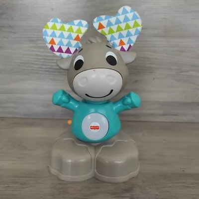 Buy Fisher Price Linkimals Musical Moose For Ages 9 Months And Over UK • 7.50£