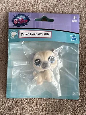 Buy LPS Littlest Pet Shop Pugson Fuzzypaws #128 Fuzzy Pug Dog New • 9.99£