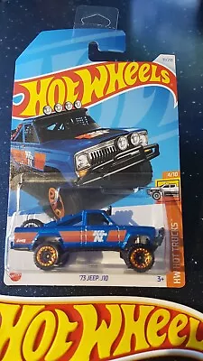 Buy Hot Wheels ~ '73 Jeep J10, K&N, Met. Blue, Long Card.  More NEW Models Listed!! • 3.39£