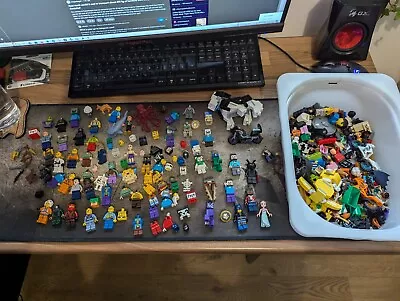 Buy Large Joblot Bundle Of LEGO Minifgs & Accessories Arwen Joker Minecraft Star War • 0.99£