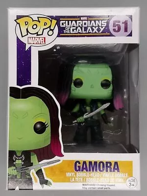 Buy Funko POP #51 Gamora - Marvel Guardians Of The Galaxy Damaged Box With Protector • 32.99£