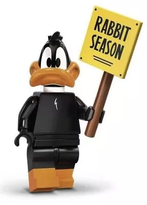 Buy NEW LEGO DAFFY DUCK Figure LOONEY TUNES MINIFIGURE SERIES Opened Pack 71030 • 7.49£