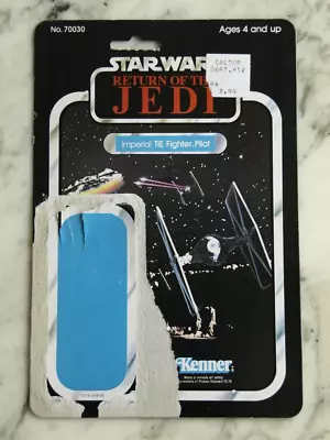 Buy RETURN OF THE JEDI Imperial Tie Fighter Pilot 1983 Kenner CARD 77 BACK Star Wars • 0.01£