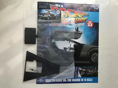 Buy 1:8 Scale Eaglemoss Back To The Future Build Your Own Delorean Issue 33 Complete • 14.99£