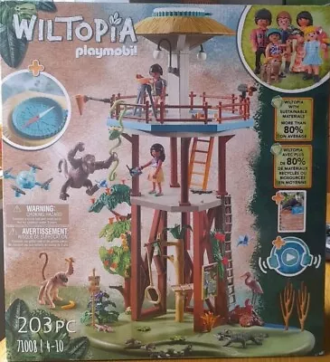 Buy Playmobil 71008 Wiltopia Family Treehouse Kids Children Play Toy Age 4 To 10 Yrs • 40£
