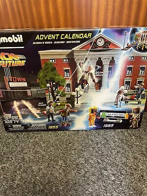 Buy Playmobil Back To The Future Xmas Advent Calendar 70574-BRAND NEW & FREE DELIVER • 21.99£