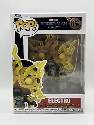 Buy Funko POP! Marvel Electro Spider-Man No Way Home #1164 Vinyl Figure New • 10.38£