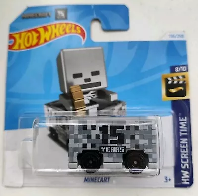 Buy Hot Wheels MINECART MINECRAFT  15 YEARS - NEW • 3.49£