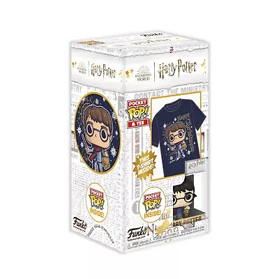 Buy Harry Potter: Holiday Harry Funko Pocket Pop! & Tee • 12.99£