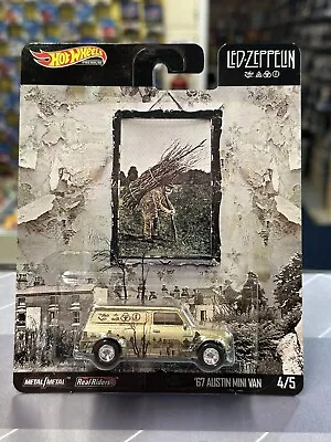 Buy Hot Wheels Premium Real Riders '67 Austin Mini Van LED. Zeppelin 4/5 • 19.99£