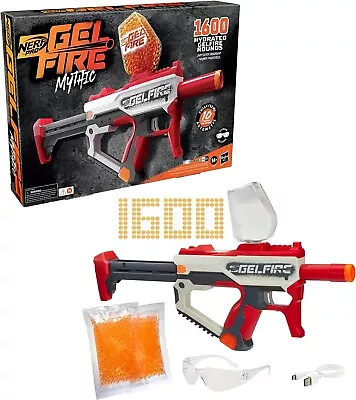 Buy Nerf Pro Gelfire Mythic Fully Automatic Blaster & 1600 Rounds New Toy Age 14+ • 49.99£