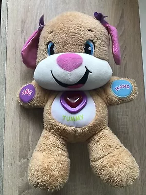 Buy Fisher Price Smart Stages Interactive Puppy Teddy Bear 123 ABC Tested Working  • 4.99£