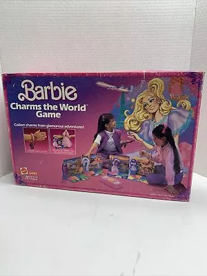Buy Vintage 1985 Mattel Barbie Charms The World Board Game Pink Box Complete • 18.17£