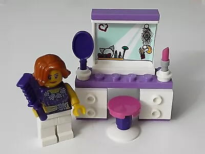 Buy Lego Minifigure ▪︎girl▪︎dressing Table▪︎stool▪︎ Mirror▪︎lippy▪︎purple▪︎free P&p • 3.69£