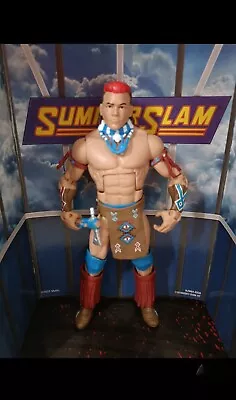 Buy Wwe Mattel Elite Series 47 Tatanka Wrestling Figure Complete With Tomahawk • 29.99£