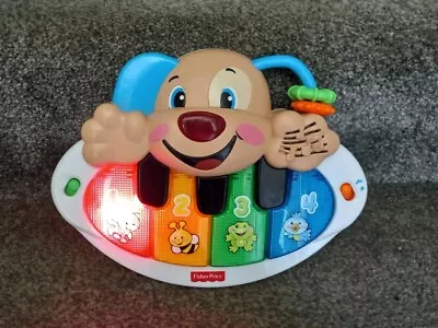 Buy Fisher Price Piano/Keyboard Musical Interactive Light Up Baby Toy G.W.O. • 9.50£