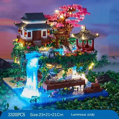 Buy 3320PCS Blocks Set Tree House Diamond Building Block Set New Without Box • 35.99£