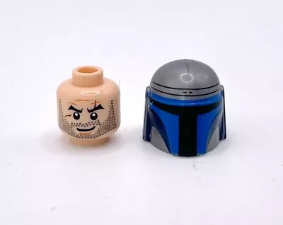 Buy LEGO Star Wars - Jango Fett Minifigure Helmet & Head - Sw0468 75015 • 6.99£
