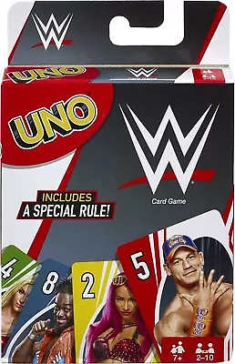 Buy UNO WWE Card Game Mattel Games Special Rule Card New  • 4.99£