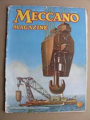 Buy 1937 MECCANO MAGAZINE Scilly Isles Scillonian Thomas Sopwith Endeavour Koolhoven • 10£